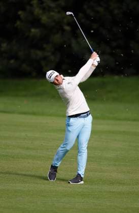 February 16, 2024 Viktor Hovland, of Norway, hits a shot during the second round of the Genesis Invitational at Riviera Country Club in Pacific Palisades, CA. CSM Pacific Palisades United States of America - ZUMAc04_ 20240216_zma_c04_146 Copyright: xCharlesxBausx