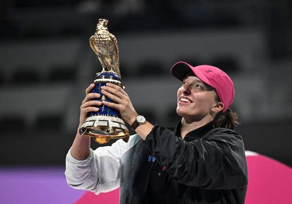 Qatar TotalEnergies Open 2024 Womans Single Winner Iga Swiatek (POL)