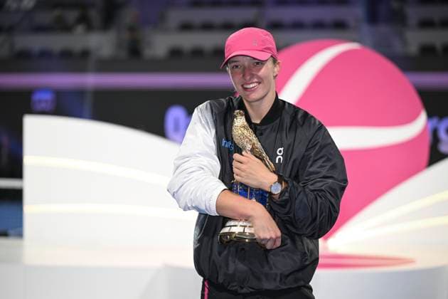 Qatar TotalEnergies Open 2024 Womans Single Winner Iga Swiatek (POL)