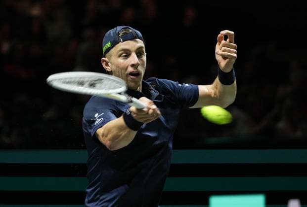 Tallon Griekspoor of Nederland 1 2 Finale during the ABN Amro Open 2024, ATP, Tennis Herren 500 tennis tournament on February 17, 2024 in Rotterdam, Netherlands - TENNIS : ABN Amro Open 2024 - Rotterdam - 17 02 2024 LaurentLairys Panoramic 