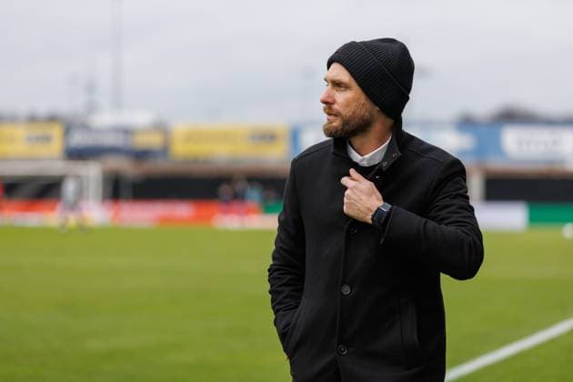 Nils Ole Book (Vorstand SV Elversberg), SV Elversberg vs VFL Osnabrueck, Fussball, 2. Bundesliga, 20. Spieltag, Saison 2023 2024, 18.02.2024 SV Elversberg vs VFL Osnabrueck, Fussball, 2. Bundesliga, 20. Spieltag, Saison 2023 2024, 18.02.2024 Elversberg