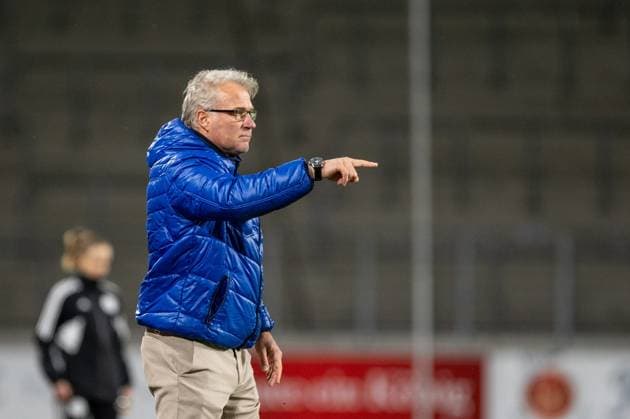 Google Pixel Frauen-Bundesliga 14. Spieltag: MSV Duisburg - 1. FC Köln; 18.02.2024 Thomas Gerstner (MSV Duisburg, Cheftrainer) Google Pixel Frauen-Bundesliga 14. Spieltag: MSV Duisburg - 1. FC Köln; Schauinsland-Reisen-Arena; Duisburg; 18.02.2024 DFB DFL REGULATIONS PROHIBIT ANY USE OF PHOTOGRAPHS AS IMAGE SEQUENCES AND OR QUASI-VIDEO Copyright: xBEAUTIFULxSPORTS Buriakovx