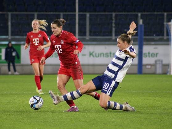 18.02.2024, xgrfx, Fussball 1.Bundesliga Damen, MSV Duisburg Damen - 1.FC Köln Damen emspor, v.l. Carlotta Wamser (1.FC Köln) (DFL DFB REGULATIONS PROHIBIT ANY USE OF PHOTOGRAPHS as IMAGE SEQUENCES and or QUASI-VIDEO) Duisburg