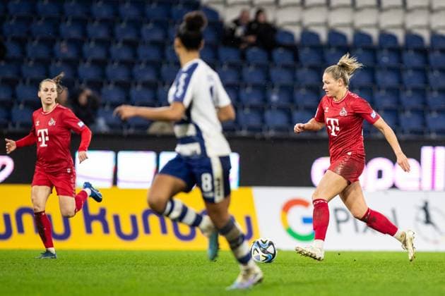 Google Pixel Frauen-Bundesliga 14. Spieltag: MSV Duisburg - 1. FC Köln; 18.02.2024 Marleen Schimmer (1. FC Köln, 23) Google Pixel Frauen-Bundesliga 14. Spieltag: MSV Duisburg - 1. FC Köln; Schauinsland-Reisen-Arena; Duisburg; 18.02.2024 DFB DFL REGULATIONS PROHIBIT ANY USE OF PHOTOGRAPHS AS IMAGE SEQUENCES AND OR QUASI-VIDEO Copyright: xBEAUTIFULxSPORTS Buriakovx