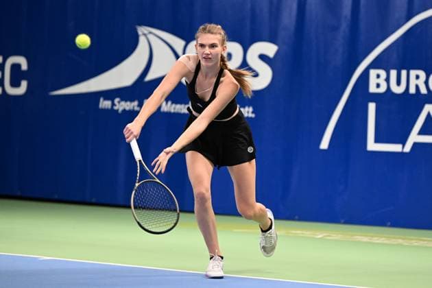 Burgwaechter Ladies Open 2024, Damentennis, ITF Weltranglistenturnier, Finale, Einzel, Alison Van Uytvanck (BEL) vs. Julia Avdeeva (RUS), 18.02.2024 Siegerin Julia Avdeeva (RUS) Burgwaechter Ladies Open 2024, Damentennis, ITF Weltranglistenturnier, 12.-18.02.2024 Altenkirchen Copyright: xAugstx xEibner-Pressefotox EP_jat