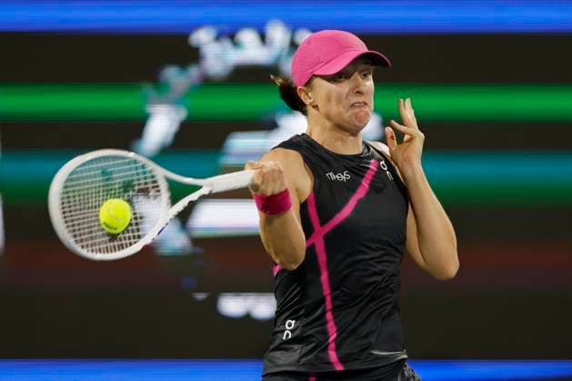 Iga Swiatek, Dubai Duty Free Tennis Championships, Dubai, U.A.E. Tennis - Dubai Tennis Championships 2024 - WTA, Tennis Damen - Dubai Duty Free Tennis Stadium - Dubai - - United Arab Emirates - 20 February 2024. Copyright: xJuergenxHasenkopfx