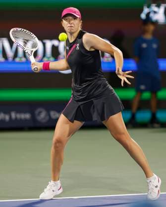 Iga Swiatek, Dubai Duty Free Tennis Championships, Dubai, U.A.E. Tennis - Dubai Tennis Championships 2024 - WTA, Tennis Damen - Dubai Duty Free Tennis Stadium - Dubai - - United Arab Emirates - 20 February 2024. Copyright: xJuergenxHasenkopfx