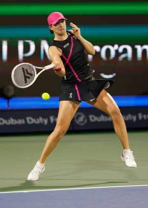 Iga Swiatek, Dubai Duty Free Tennis Championships, Dubai, U.A.E. Tennis - Dubai Tennis Championships 2024 - WTA, Tennis Damen - Dubai Duty Free Tennis Stadium - Dubai - - United Arab Emirates - 20 February 2024. Copyright: xJuergenxHasenkopfx