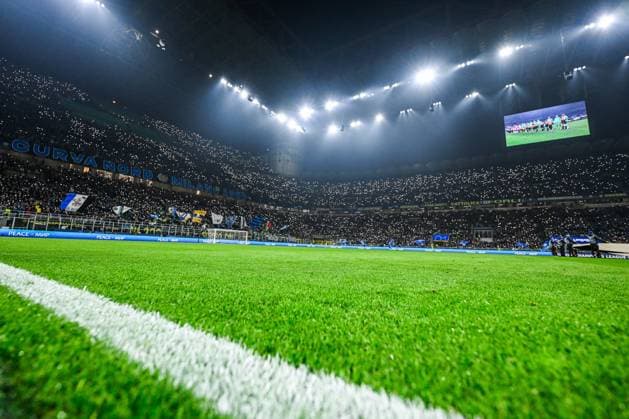 Inter FC Internazionale and Club Atletico De Madrid UEFA Champions League quarter finals first leg match, on 20 of February 2024, at Giuseppe Meazza San Siro Siro stadium in Milan, Italy Credit: Tiziano Ballabio  Copyright: xTizianoxBallabio IPAxSportx xipax xx IPA_43591784 IPA_Agency_IPA43591784