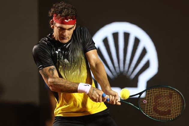 Jockey Club Brasileiro Thiago Seyboth Wild (BRA) faces Jaume Munar (ESP), during the round of 16 of the Rio Open 2024, at the Jockey Club Brasileiro, this Wednesday 21. 30761 (Daniel Castelo Branco SPP) Copyright: xDanielxCasteloxBrancox xSPPx spp-en-DaCaBr-DANI9530A