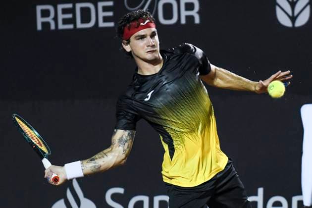 Rio Open 2024 RIO DE JANEIRO, RJ - 21.02.2024: RIO OPEN 2024 - Thiago Seyboth Wild (BRA) x Jaume Munar (ESP) during Rio Open 2024 which takes place from February 17th to 25th, held at the Jockey Clube Brasileiro, on Saturday night (21st) in Rio de Janeiro, RJ. (Photo: Celso Pupo Fotoarena) x2499092x  CelsoxPupo