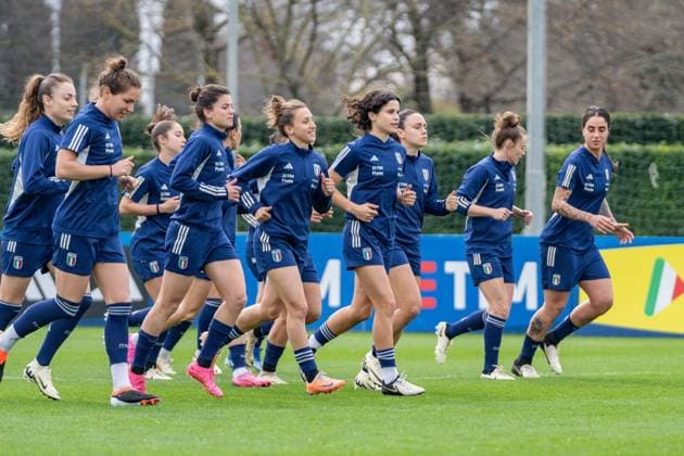 Sport Themen der Woche KW08 Sport Bilder des Tages Florence, Italy, February 23th 2024: Italy Women during the Women s national team, Nationalteam friendly match between Italy and Ireland at Viola Park stadium in Florence (FI), Italy. (Sara Esposito SPP)  Copyright: xSaraxEspositox xSPPx spp-en-SaEsSp-SaraEsposito_SPP_-06092