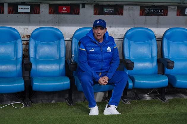 Jean-Louis Gasset (Entraineur de l Olympique de Marseille) FOOTBALL : Olympique de Marseille vs Chakhtar Donetsk - 16e de finale retour d Europa League - Marseille - 22 02 2024 NorbertScanella Panoramic 