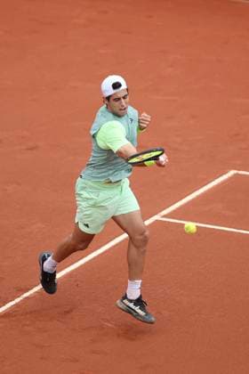 21st February 2024: Jockey Club, Brasileiro, Brazil: Rio Open Tennis tournament: Jaume Munar (ESP) against Thiago Seyboth Wild (BRA)  ActionPlus12611148 DanielxCasteloxBranco