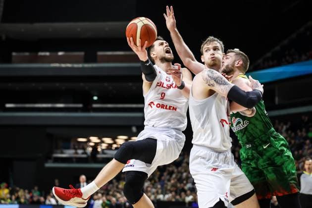 Sport Themen der Woche KW08 Sport Bilder des Tages Wilno, 22.02.2024 KOSZYKOWKA KADRA REPREZENTACJA POLSKI MECZ Litwa - Polska POLISH national team, Nationalteam BASKETBALL POLAND GAME EUROBASKET 2025 QUALIFIERS LITHUANIA VS POLAND NZ Mateusz Ponitka , Aleksander Balcerowski , FOT. WOJCIECH FIGURSKI 058sport.pl NEWSPIX.PL --- Newspix.pl POLAND OUT!  109_20240222__FFIG7205