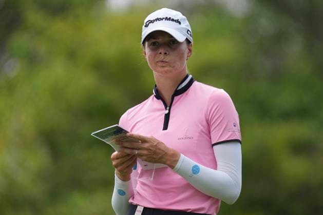 Honda LPGA, Golf Damen Thailand 2024 Round 2 Esther Henseleit of Germany is looking on during the second round of the Honda LPGA Thailand 2024 at Siam Country Club Old Course in Chonburi, Thailand, on February 23, 2024. Chonburi Thailand  Copyright: xVachiraxVachirax originalFilename:kalong-notitle240223_npnyh.jpg