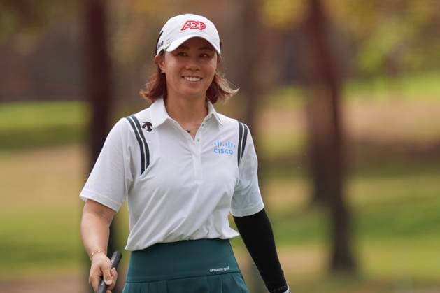 Honda LPGA, Golf Damen Thailand 2024 Round 2 Danielle Kang from the USA is looking on during the second round of the Honda LPGA Thailand 2024 at Siam Country Club Old Course in Chonburi, Thailand, on February 23, 2024. Chonburi Thailand  Copyright: xVachiraxVachirax originalFilename:kalong-notitle240223_npWE8.jpg