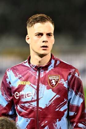 IVAN ILIC, Serie A 2023-24, Torino-Lecce 2-0, primo piano, head shot, single shot SERIE A 2023-24 TORINO-LECCE 2-0