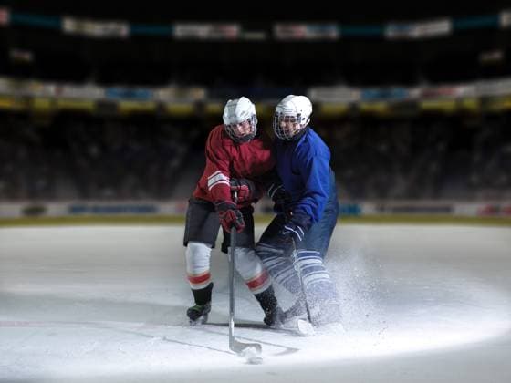 Ice hockey, Eishockey players ice hockey sport players comptetition concpet (License=RF) 10480885 ,model released, Symbolfoto Copyright: xZoonar.com benisxarapovicx 10480885 ,model released, Symbolfoto ,property released
