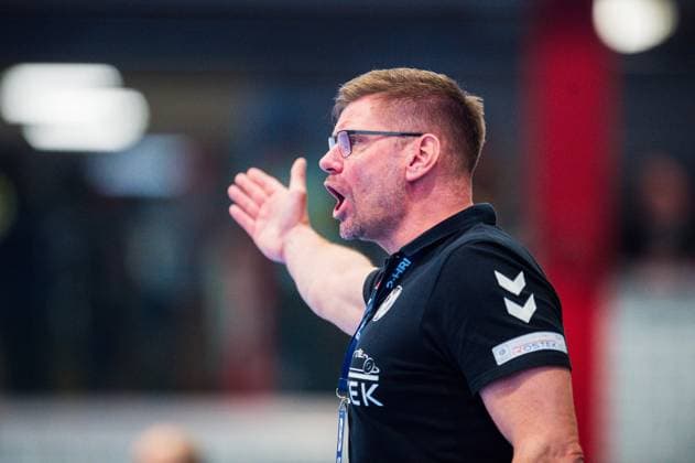 23.02.2024 - Handball, 2023 2024, 2. Bundesliga, 22. Spieltag, GWD Minden - HC Elbflorenz Dresden: Aaron Ziercke (Trainer - Minden)