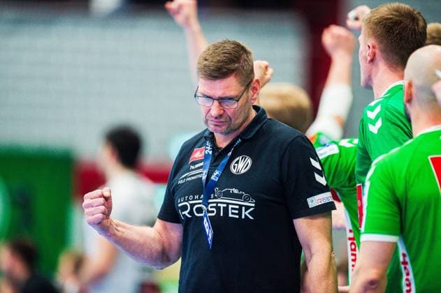 23.02.2024 - Handball, 2023 2024, 2. Bundesliga, 22. Spieltag, GWD Minden - HC Elbflorenz Dresden: Aaron Ziercke (Trainer - Minden)