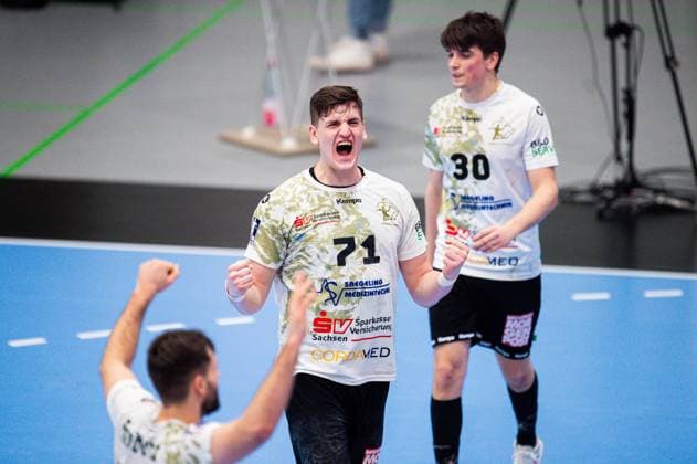 23.02.2024 - Handball, 2023 2024, 2. Bundesliga, 22. Spieltag, GWD Minden - HC Elbflorenz Dresden: (M) Oliver Seidler (Elbflorenz)