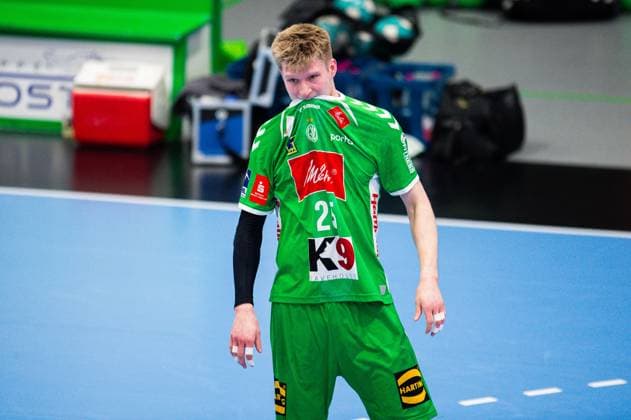 23.02.2024 - Handball, 2023 2024, 2. Bundesliga, 22. Spieltag, GWD Minden - HC Elbflorenz Dresden: Timo Stoyke (Minden)