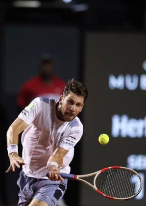 Brazilian Jockey Club Cameron Norrie (GBR) faces Thiago Seyboth Wild (BRA), during the quarterfinals of the Rio Open 2024, at the Brazilian Jockey Club, this Friday 23. 30761 (Daniel Castelo Branco SPP) Copyright: xDanielxCasteloxBrancox xSPPx spp-en-DaCaBr-DANI3486