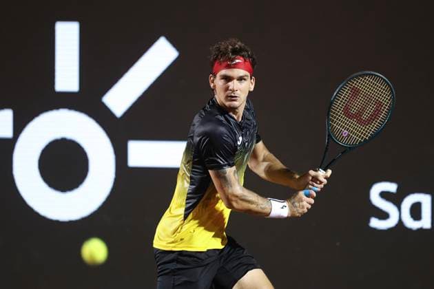 Jockey Club Brasileiro Thiago Seyboth Wild (BRA) faces Cameron Norrie (GBR), during the quarterfinals of the Rio Open 2024, at the Jockey Club Brasileiro, this Friday 23. 30761 (Daniel Castelo Branco SPP) Copyright: xDanielxCasteloxBrancox xSPPx spp-en-DaCaBr-DANI3558