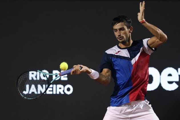 Jockey Club Brasileiro Mariano Navone (ARG) faces Joao Fonseca (BRA), during the quarterfinals of the Rio Open 2024, at the Jockey Club Brasileiro, this Friday 23. 30761 (Daniel Castelo Branco SPP) Copyright: xDanielxCasteloxBrancox xSPPx spp-en-DaCaBr-DANI4639