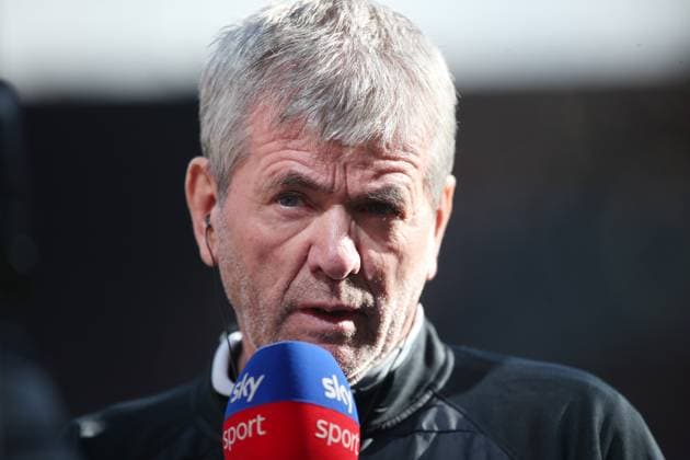 Friedhelm Funkel (Trainer FC Kaiserslautern) beim sky Interview 24.02.2024, Fußball, 2. Bundesliga, FC Kaiserslautern - Karlsruher SC, 23. Spieltag, Saison 2023 24, Fritz Walter Stadion, Kaiserslautern, Deutschland, zmdz, ** DFB & DFL regulations prohibit any use of photographs as image sequences and or quasi-video. ** FC Kaiserslautern - Karlsruher SC