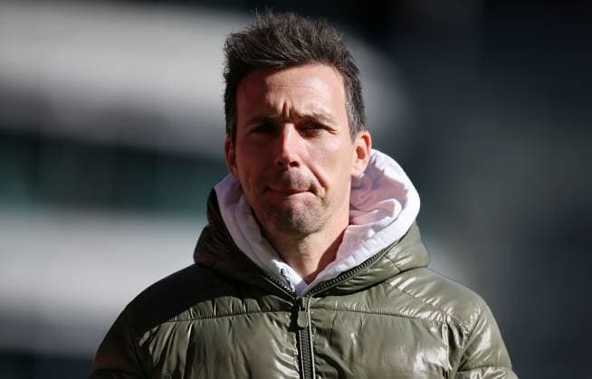 Christian Eichner (Trainer Karlsruher SC) beim sky Interview, 24.02.2024, Fußball, 2. Bundesliga, FC Kaiserslautern - Karlsruher SC, 23. Spieltag, Saison 2023 24, Fritz Walter Stadion, Kaiserslautern, Deutschland, zmdz, ** DFB & DFL regulations prohibit any use of photographs as image sequences and or quasi-video. ** FC Kaiserslautern - Karlsruher SC