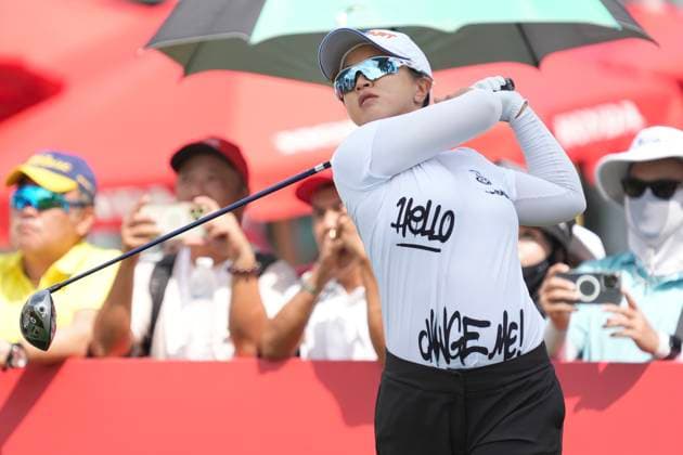 Honda LPGA, Golf Damen Thailand 2024 - Round 3 Sei Young Kim from South Korea is playing her tee shot during the third round of the Honda LPGA Thailand at the Siam Country Club Old Course in Chonburi, Thailand, on February 24, 2024. Chonburi Thailand  Copyright: xVachiraxVachirax originalFilename:kalong-hondalpg240222_npdbh.jpg