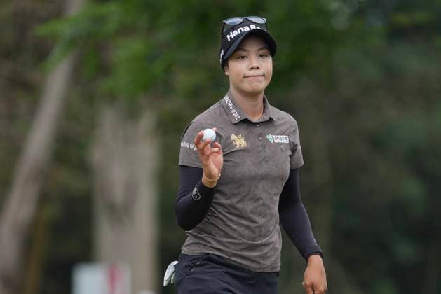 Honda LPGA, Golf Damen Thailand 2024 - Round 3 Patty Tavatanakit of Thailand is reacting after her putt shot during the third round of the Honda LPGA Thailand 2024 at Siam Country Club Old Course in Chonburi, Thailand, on February 24, 2024. Chonburi Thailand  Copyright: xVachiraxVachirax originalFilename:kalong-hondalpg240222_npkvo.jpg