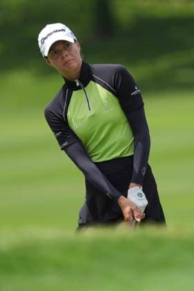 Honda LPGA, Golf Damen Thailand 2024 - Round 3 Esther Henseleit of Germany is playing her approach shot during the third round of the Honda LPGA Thailand 2024 at Siam Country Club Old Course in Chonburi, Thailand, on February 24, 2024. Chonburi Thailand  Copyright: xVachiraxVachirax originalFilename:kalong-hondalpg240222_npcBM.jpg