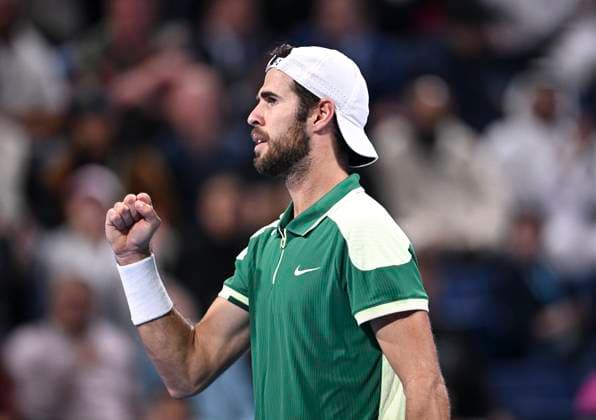 Qatar TotalEnergies Open 2024 Final, winner Karen Khachanov (RUS)