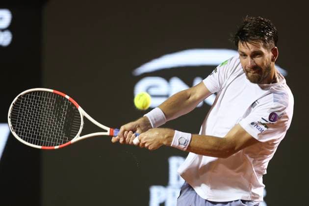 24th February 2024: Jockey Club, Brasileiro, Brazil: Rio Open Tennis tournament, semi-finals; Cameron Norrie (GBR) versus Mariano Navone (ARG)  ActionPlus12611902 DanielxCasteloxBranco