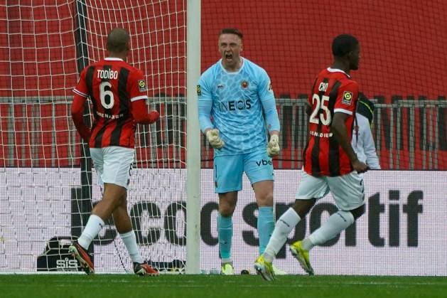 Marcin Bulka (OGC Nice) FOOTBALL : OGC Nice vs Clermont Foot 63 - Ligue 1 Uber Eats - Nice - 25 02 2024 NorbertScanella Panoramic 