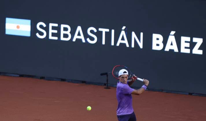 Brazilian Jockey Club Sebastian Baez (ARG) faces Mariano Navone (ARG), during the Rio Open 2024 Final, at the Brazilian Jockey Club, this Sunday 25. 30761 (Daniel Castelo Branco SPP) Copyright: xDanielxCasteloxBrancox xSPPx spp-en-DaCaBr-DANI8088