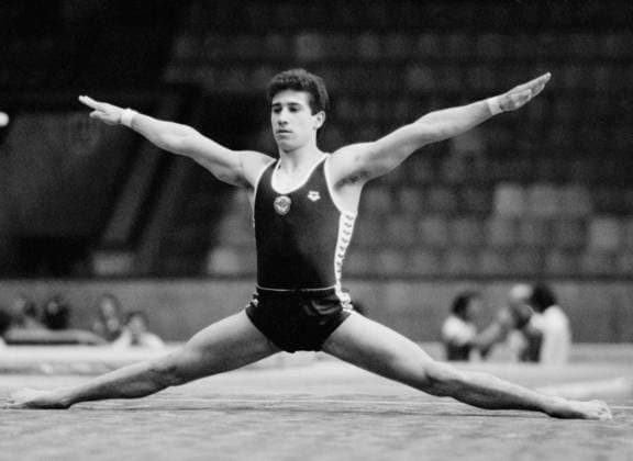 Moscow, USSR. Soviet gymnast Valery Belenky  18839555