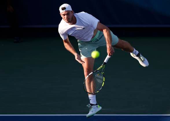 Maximilian Marterer (GER), Dubai Duty Free Tennis Championships, Dubai, U.A.E. Tennis - Dubai Tennis Championships 2024 - ATP, Tennis Herren - Dubai Duty Free Tennis Stadium - Dubai - - United Arab Emirates - 27 February 2024. Copyright: xJuergenxHasenkopfx