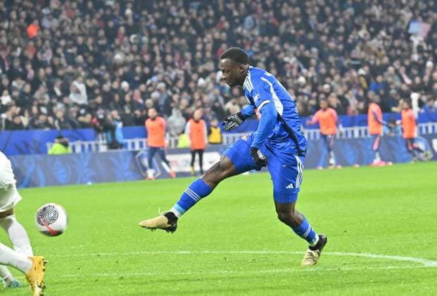 (lyon) vs (strasbourg) FOOTBALL: Olympique Lyonnais vs Racing Club de Strasbourg Alsace - 1 4 Coupe de France - 27 02 2024 FredericChambert Panoramic 