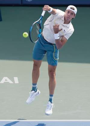 Arthur Cazaux (FRA), Dubai Duty Free Tennis Championships, Dubai, U.A.E. Tennis - Dubai Tennis Championships 2024 - ATP, Tennis Herren - Dubai Duty Free Tennis Stadium - Dubai - - United Arab Emirates - 28 February 2024. Copyright: xJuergenxHasenkopfx