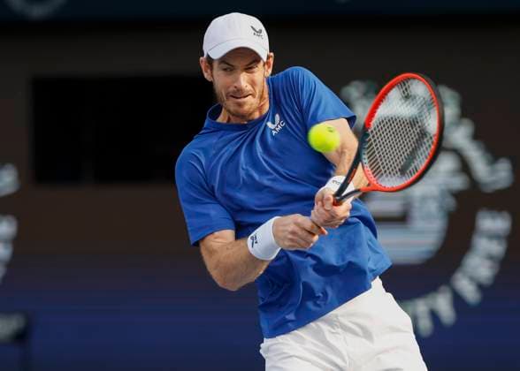 Andy Murray, Dubai Duty Free Tennis Championships, Dubai, U.A.E. Tennis - Dubai Tennis Championships 2024 - ATP, Tennis Herren - Dubai Duty Free Tennis Stadium - Dubai - - United Arab Emirates - 28 February 2024. Copyright: xJuergenxHasenkopfx