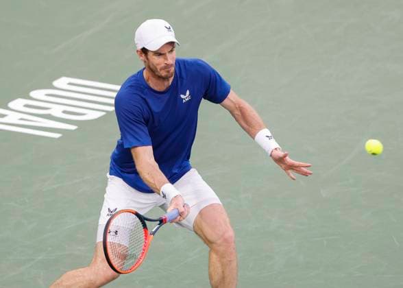 Andy Murray, Dubai Duty Free Tennis Championships, Dubai, U.A.E. Tennis - Dubai Tennis Championships 2024 - ATP, Tennis Herren - Dubai Duty Free Tennis Stadium - Dubai - - United Arab Emirates - 28 February 2024. Copyright: xJuergenxHasenkopfx