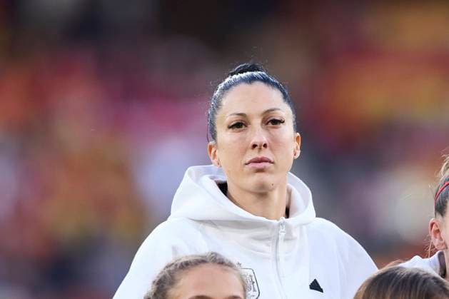 Jennifer Hermoso (Spain) looks on, UEFA Women s Nations League 2024 Final, Spain vs France, La Cartuja Stadium, February 28, 2024, Seville, Spain.