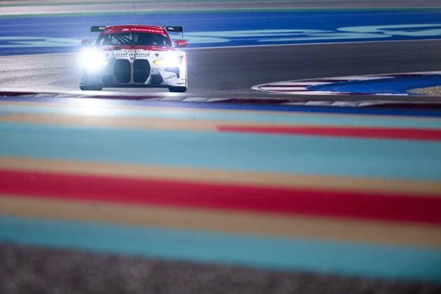 Sport Themen der Woche KW09 31 FARFUS Augusto (bra), GELAEL Sean (ind), LEUNG Darren (gbr), Team WRT, BMW M4 GT3 31, action during the Prologue of the 2024 FIA World Endurance Championship, from February 24 to 26, 2024 on the Losail International Circuit in Lusail, Qatar - FIA WEC - PROLOGUE 2024 - QATAR DPPI Panoramic  WEC-PROLOGUE-2024-JPW-7004