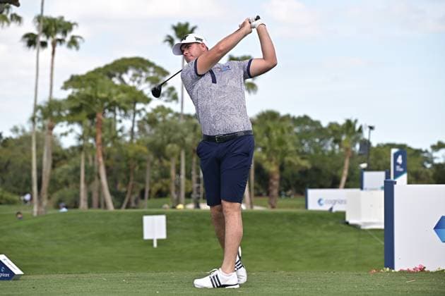 PALM BEACH GARDENS, FL - FEBRUARY 28: Luke List (USA) during the Pro-AM golf tournament at the Cognizant Classic at PGA, Golf Herren National on February 28, 2024, in Palm Beach Gardens, Florida. (Photo by Michele Eve Sandberg Icon Sportswire) GOLF: FEB 28 PGA Cognizant Classic in The Palm Beaches EDITORIAL USE ONLY Icon2402282004