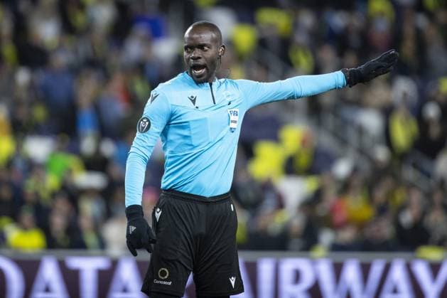 RECORD DATE NOT STATED Concacaf Champions Cup 2024 Nashville FC (USA) vs Moca FC (DOM) Referee Oshane Nation of Jamaica during the round one second leg match between Nashville FC and Moca FC as part of the CONCACAF Champions Cup 2024, at Geodis Park Stadium, on February 28, 2024, Nashville, Tennessee, United States. NASHVILLE TENNESSEE UNITED STATES  Copyright: xMiguelxPontonx 20240228210129_CCC_2024_NSH_MOC_NATION73