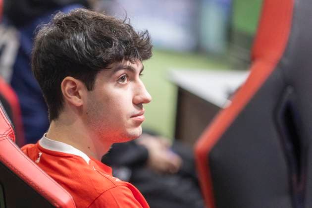Virtuelle Bundesliga, Division Süd-Ost, 28.02.2023 Gianluca Mautone SCF_GIANLUCA (SC Freiburg). VBL Club Championship Offline Spieltag, 27.-28. Februar, Virtuelle Bundesliga, 33. Spieltag, Division Süd-Ost, am 28.02.2023, Strassenkicker-Base, Köln